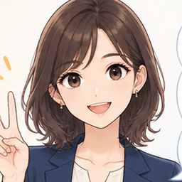 日和あかりが三つのポイントを説明している