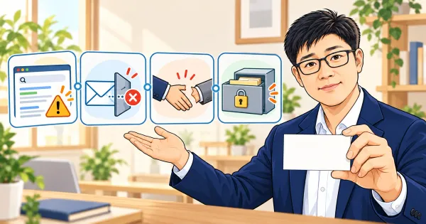 Illustration of Jeensuk Yang of ATATAKAI Digital explaining what a website hack means for search, email and customers